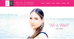 Desktop Screenshot of ericakorman.com